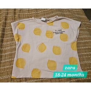 Zara lemon shirt